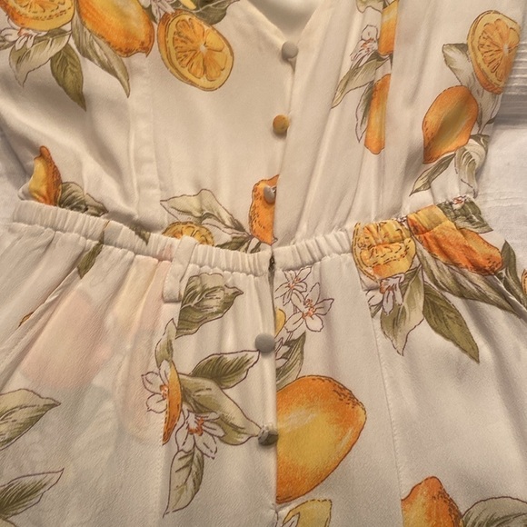 EUC For Love & Lemons Limonada Onesie jumpsuit romper Summer whimsical size XS - Picture 13 of 13